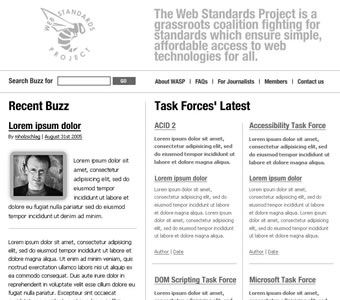 Early detailed wireframes