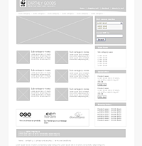 Our grey box content layout