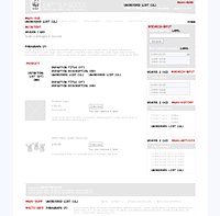 Original grey box with markup guide